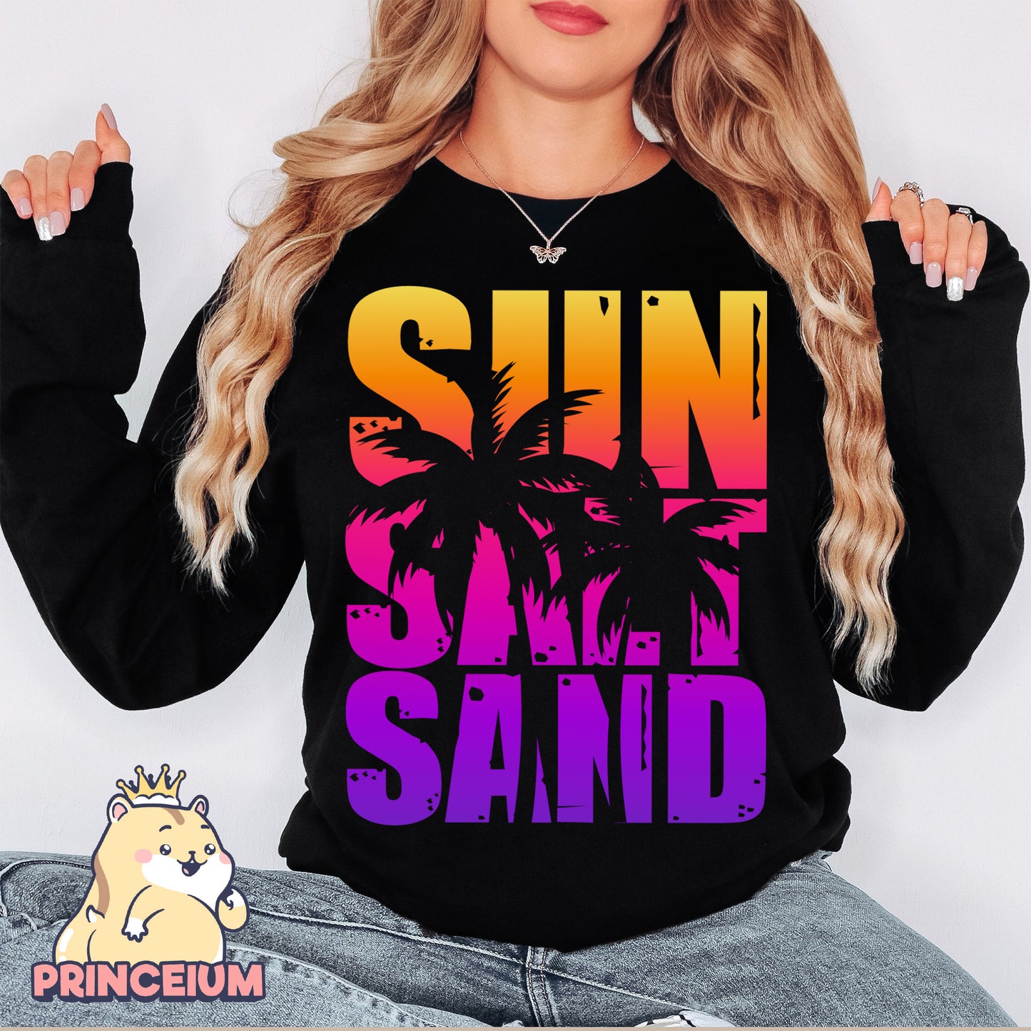 Sun Salt Sand Png, Beach Png, Summer Vibes PNG, Beach Vibes Spring Break Png, Holiday Shirt Png Sublimation Design, Digital Download
