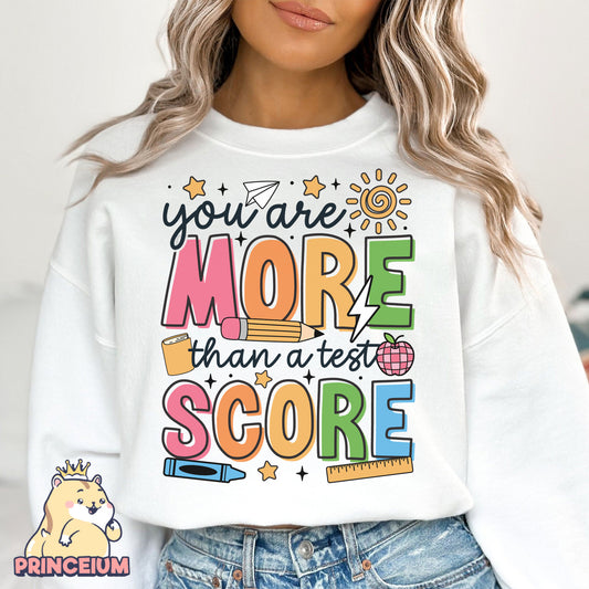 You Are More Than Test Score Png, Rock The Test Png, Teacher Quotes, Groovy Test Day