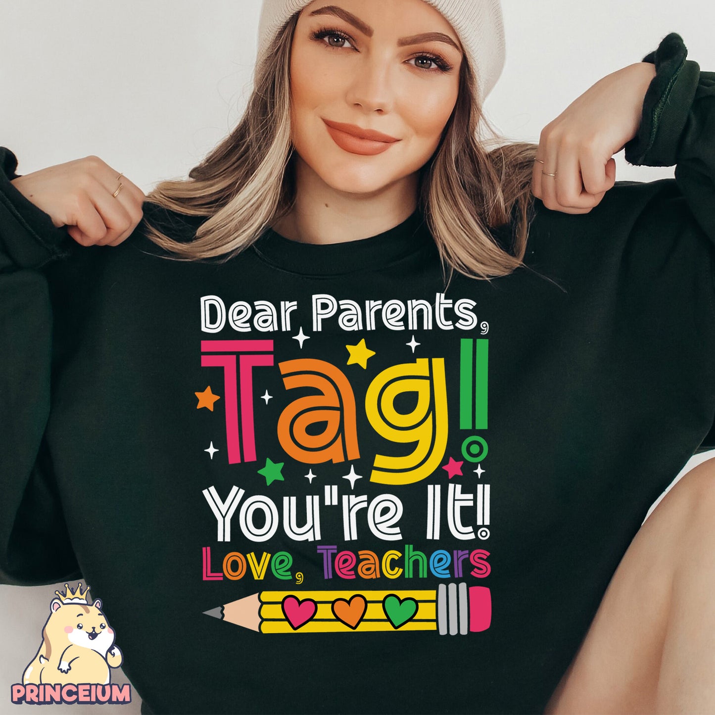 Dear Parents Tag You’re It Png, Summer Vacation, Teacher Shirt, happy Last Day of School Png, Out Of School Png, Teacher Shirt, Sublimation