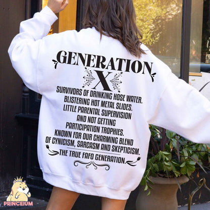 Generation X Png, T-shirt Pg, Nostalgic Gen X Png, Nostalgic Gift Png Sublimation Design Digital Downloads