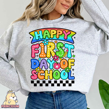 Happy First Day of School Png, ABCD Teacher Tour Png, End of Year Png, Back to School, Teacher Gift, Kindergarten Teacher, Elementary School Sublimation (Copy)