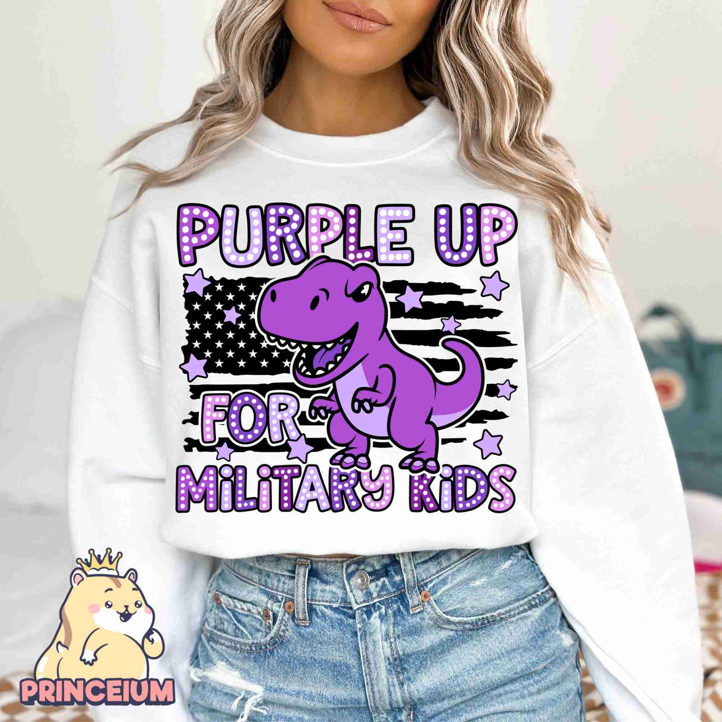 Purple Up for Military Kids Bundle Png, Month of the Miliary Child Png, Military Kids, Military Child Awareness