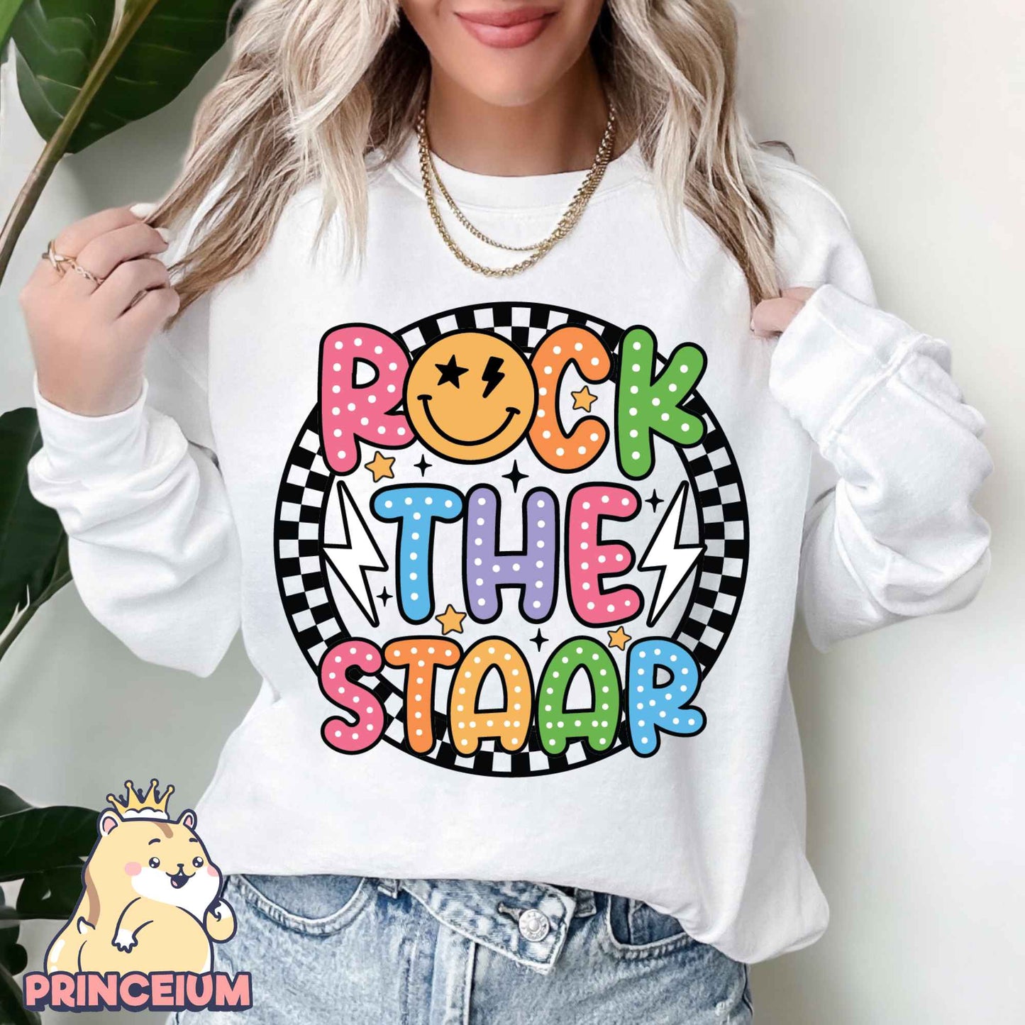 Rock the Test Don't Stress Bundle Png, Rock The Test Png, Teacher Quotes, Groovy Test Day