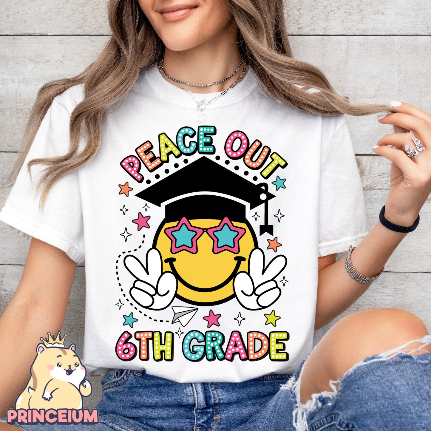 Peace Out School Png, 1st Grade, 2nd Grade, End of School Png, Graduation Png, Last Day Of School Png, Retro Teacher Png, Sublimation Design
