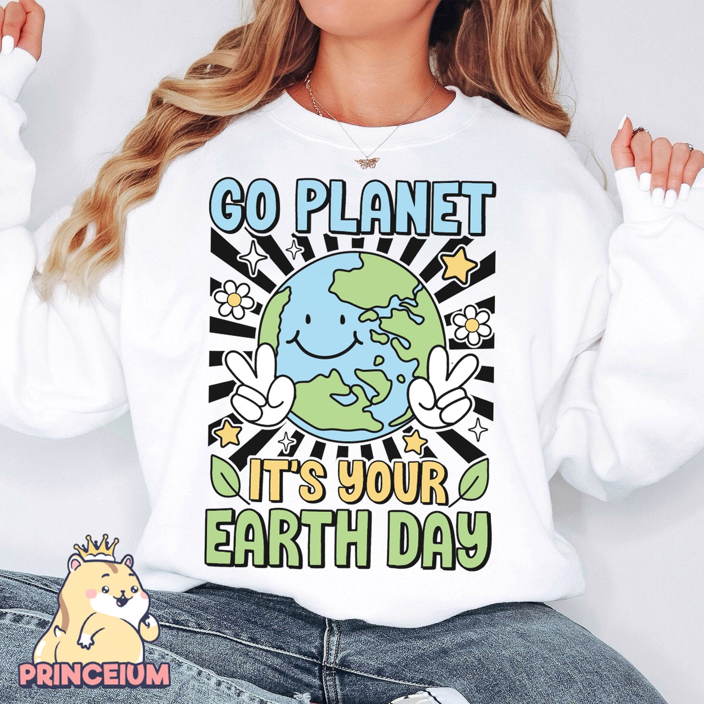 Go Planet It's Your Earth Day Png, Earth Day Png, Earth Sublimation, Save Planet Png, Climate Change Png