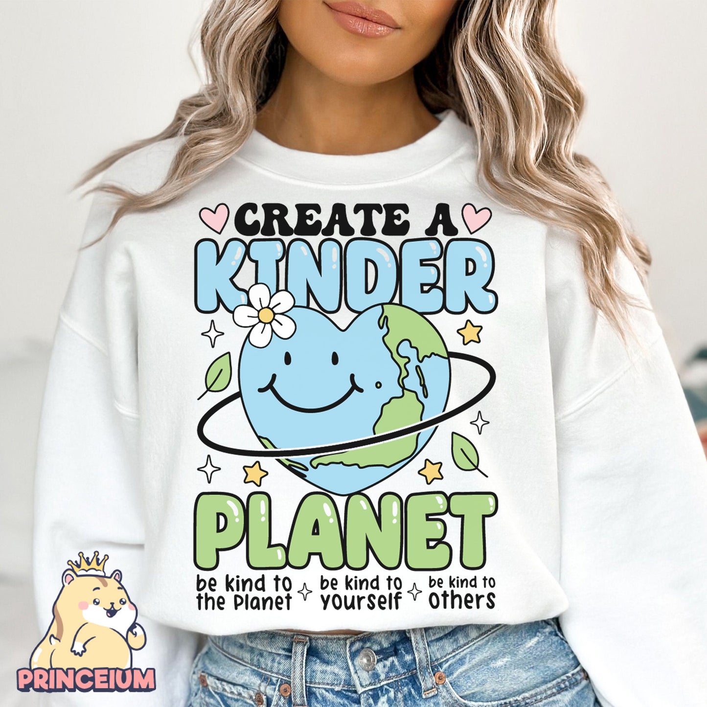 Create a kinder Planet Png, Earth Day Png, Earth Sublimation, Save Planet Png, Climate Change Png