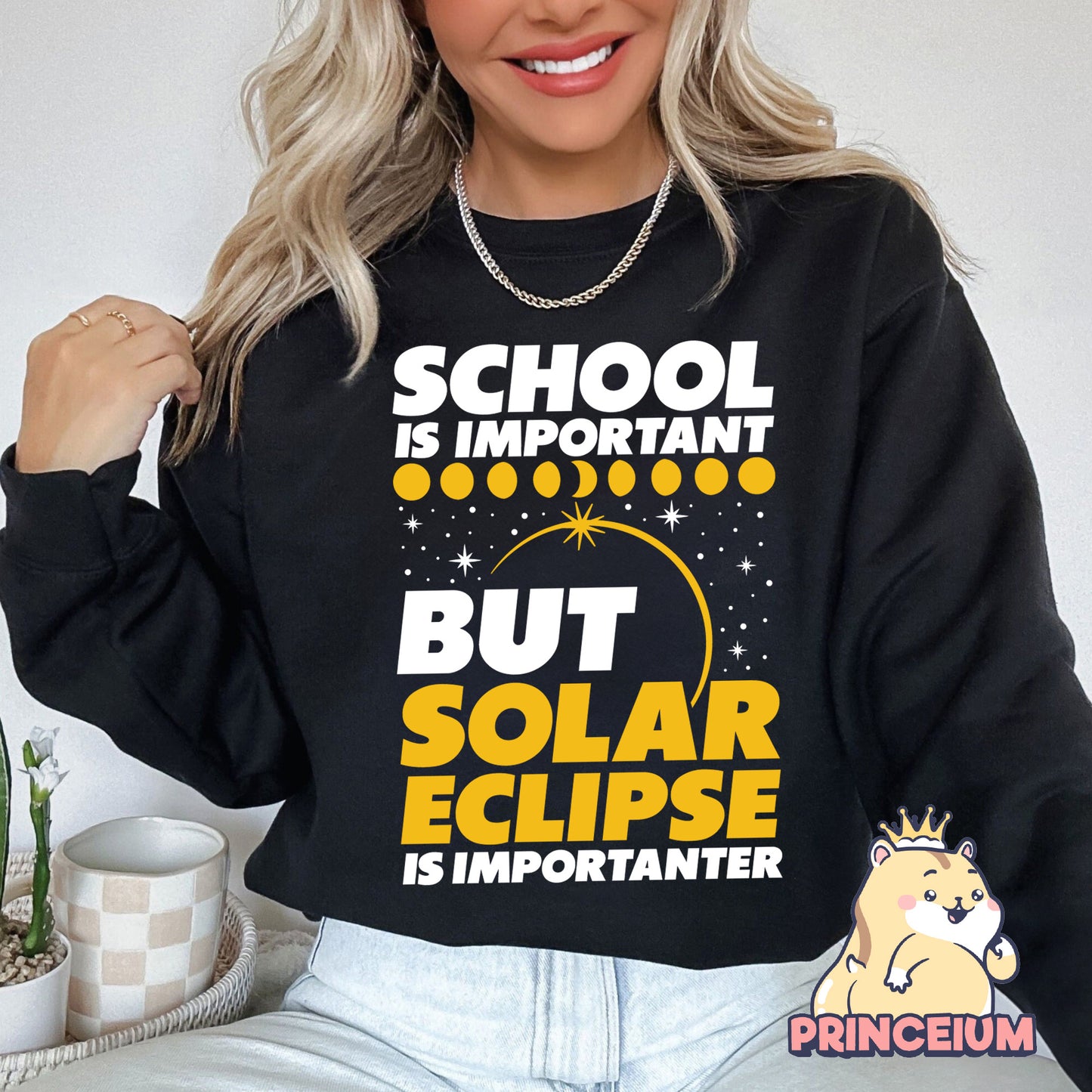 School is important but solar eclipse is Importanter Total Solar Eclipse April 8 Png, Astronomy Lover, Eclipse Event 2024,