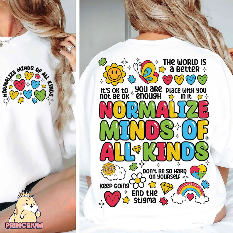 Autism Awareness Png Bundle, Autism T-Shirt, Autism Quotes Png