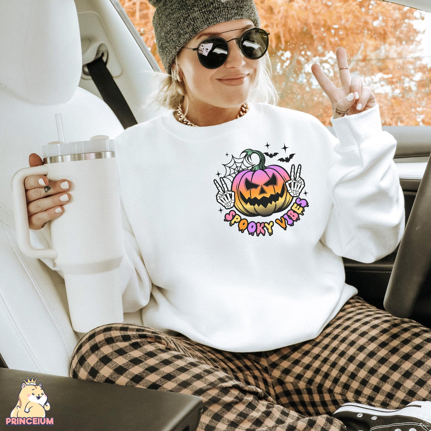 Retro Halloween Vibes, Sweatshirt