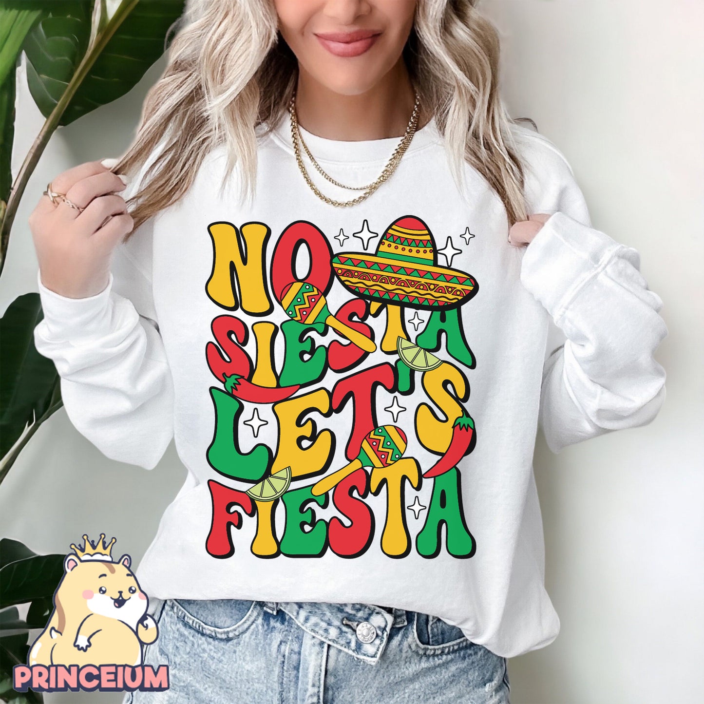 No Siesta Let’s Fiesta Png, Mexican Png, Latina Png, Cinco De Mayo Png, Sublimation Digital Download