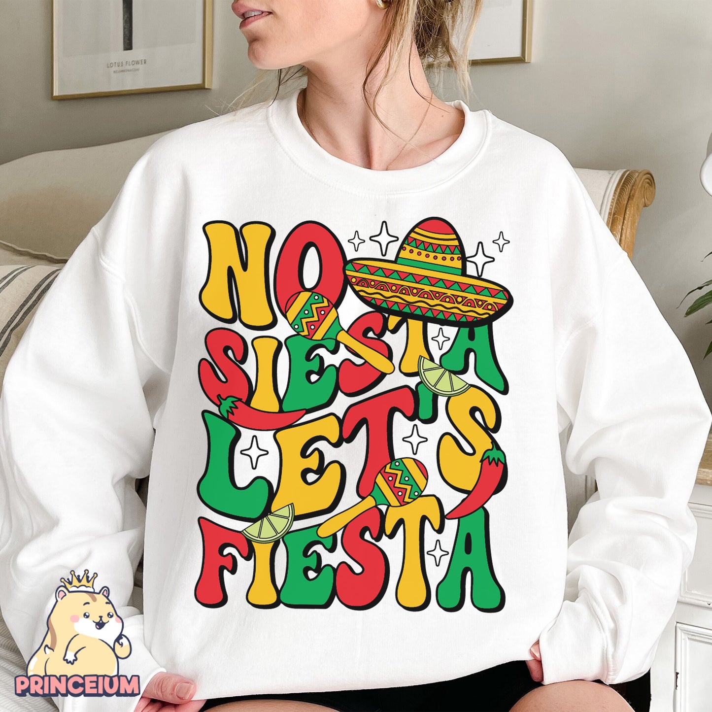 No Siesta Let’s Fiesta Png, Mexican Png, Latina Png, Cinco De Mayo Png, Sublimation Digital Download