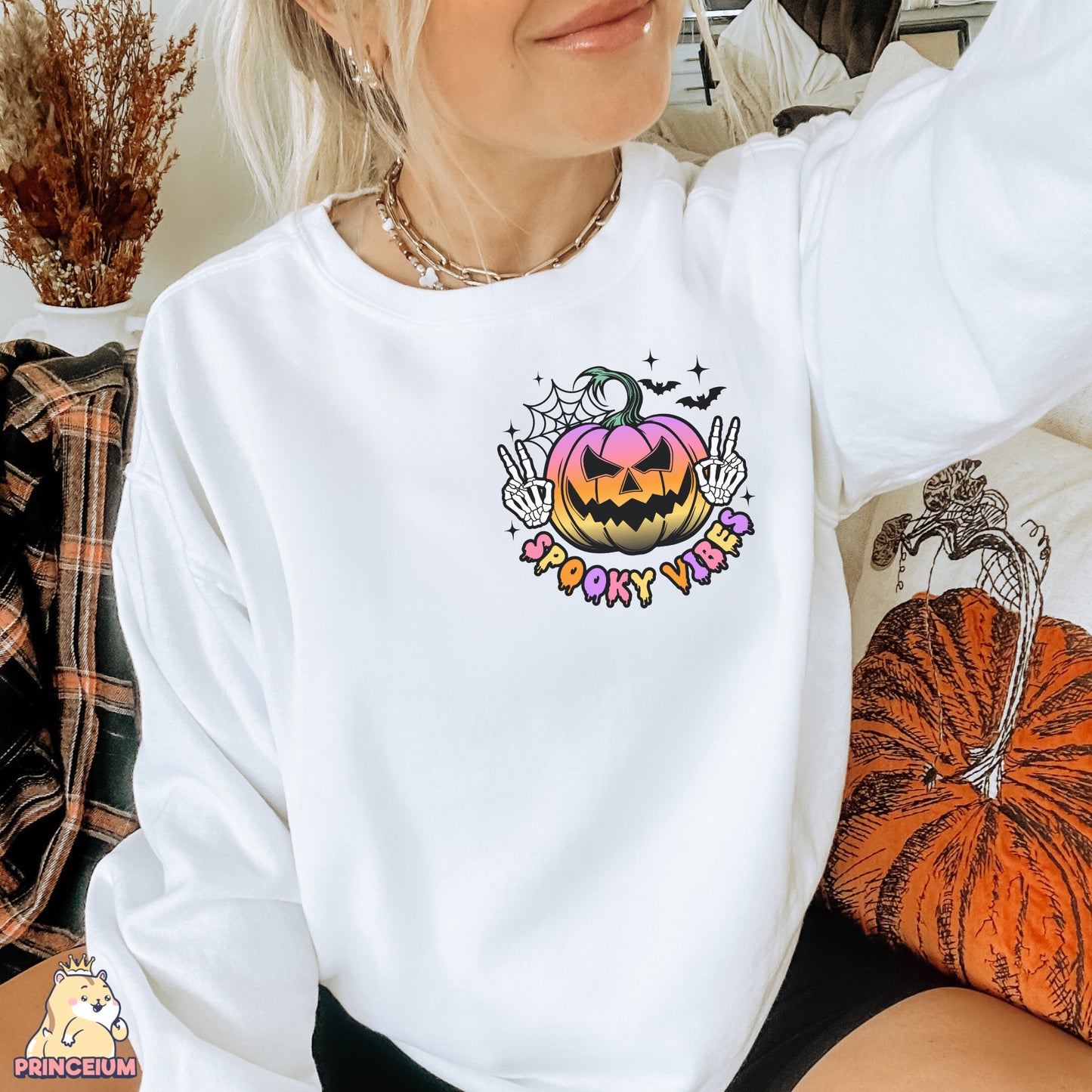 Retro Halloween Vibes, Sweatshirt