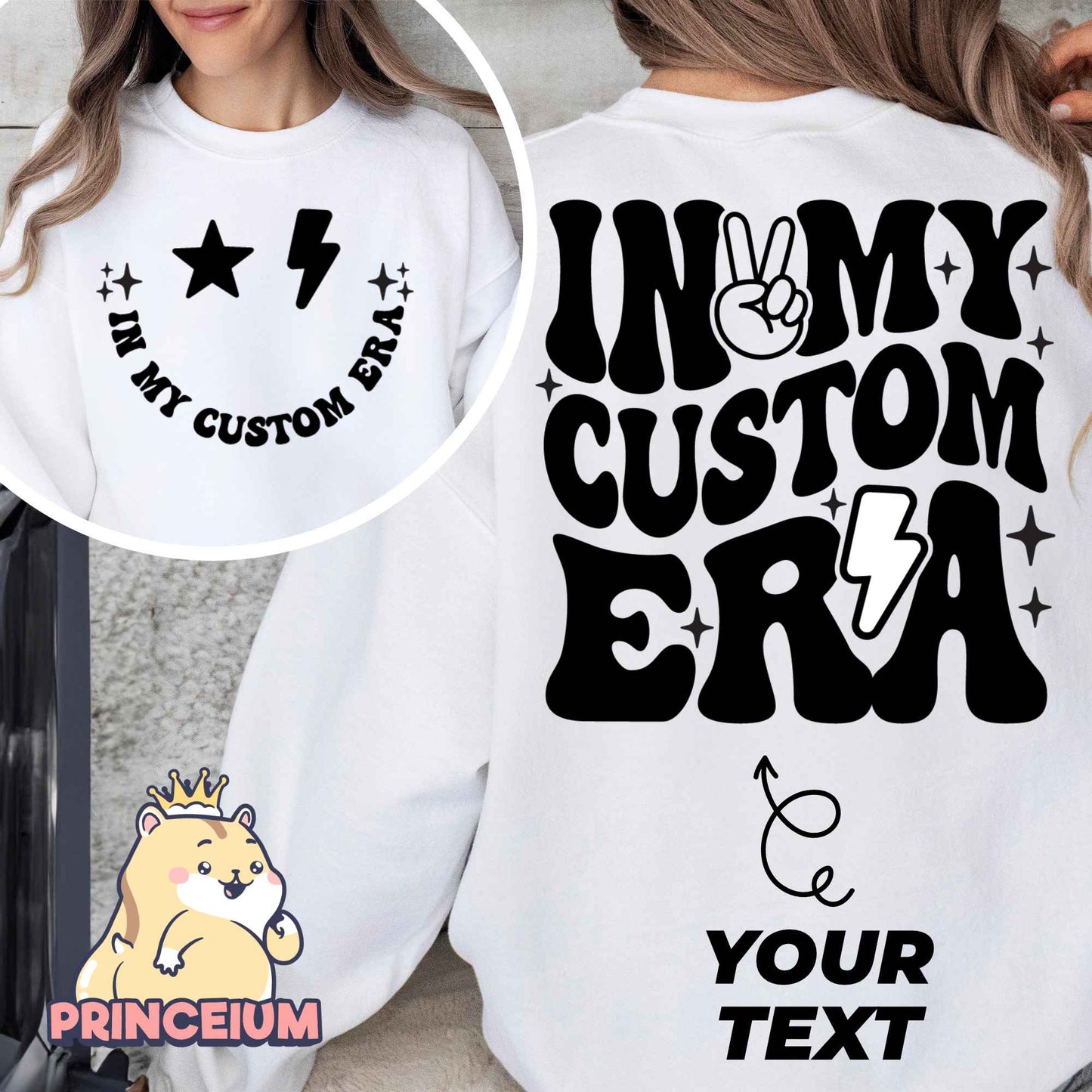 In My Custom Era Svg Png, Personalised, In My Custom Era Png, Trendy Custom Shirt