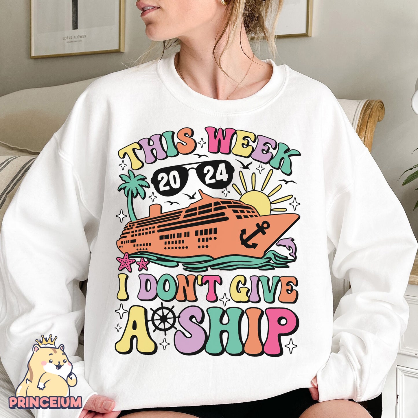 This Week 2024 I don’t Give a ship, Family Trip Shirt Png, Family Trip 2024, Sublimation Design