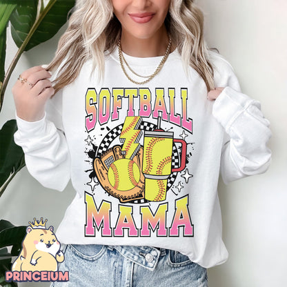 Softball Mom Png, Softball Mom Sublimation Design, Mother Day Gift Download Files