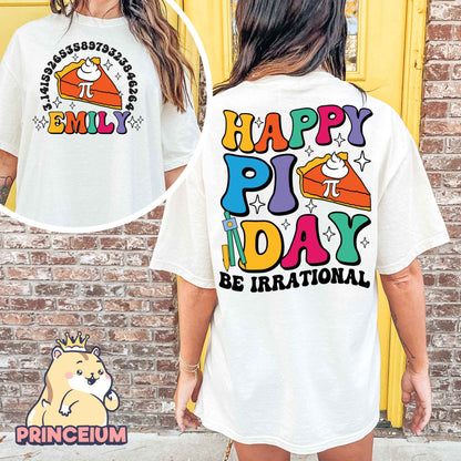 Happy Pi Day Math Teacher Shirt Png, Pi Day, Funny Math Gift, Math Teacher Gift, Math Lover Shirt