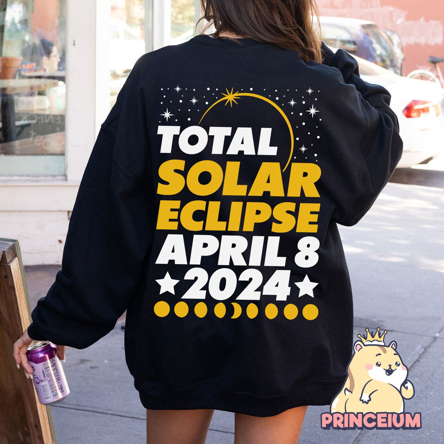 2024 Total Solar Eclipse April 8 Svg Png, Astronomy Lover Svg, Eclipse Event 2024, North America Eclipse 2024 Svg,