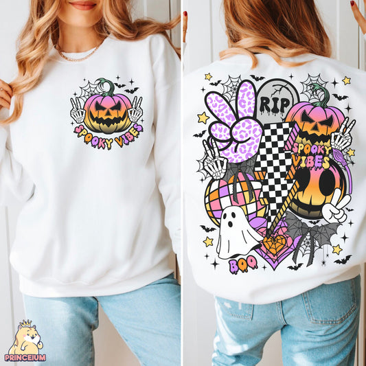 Retro Halloween Vibes, Sweatshirt