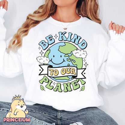 Be Kind to our planet Png, Earth Day Png, Earth Sublimation, Save Planet Png, Climate Change Png
