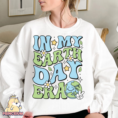 In My Earth Day Era Png, Earth Day Png, Earth Sublimation, Save Planet Png, Climate Change Png