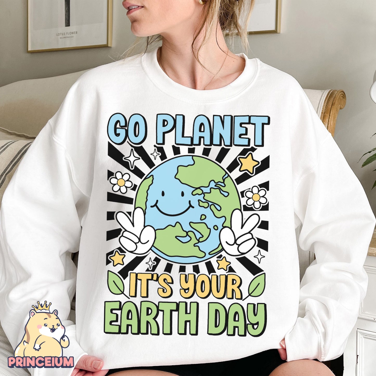 Go Planet It's Your Earth Day Png, Earth Day Png, Earth Sublimation, Save Planet Png, Climate Change Png