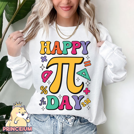 Happy Pi Day Math Teacher Shirt Png, Pi Day, Funny Math Gift, Math Teacher Gift, Math Lover Shirt