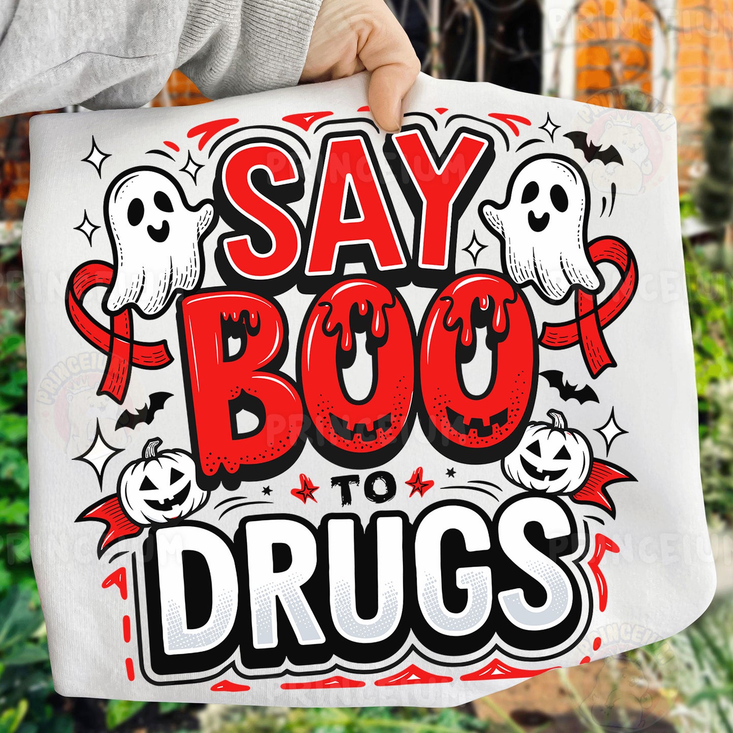 Red Ribbon Week Bundle Png, In October We Wear, Red Ribbon Week Png, Drug-Free, Anti-Drug Svg, Red ribbon Week, Sublimation Designs, Digital