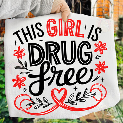 Red Ribbon Week Bundle Png, In October We Wear, Red Ribbon Week Png, Drug-Free, Anti-Drug Svg, Red ribbon Week, Sublimation Designs, Digital