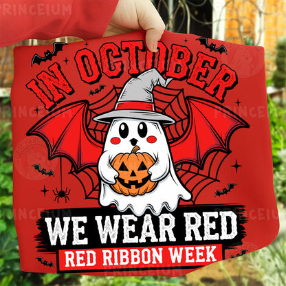 Red Ribbon Week Bundle Png, In October We Wear, Red Ribbon Week Png, Drug-Free, Anti-Drug Svg, Red ribbon Week, Sublimation Designs, Digital