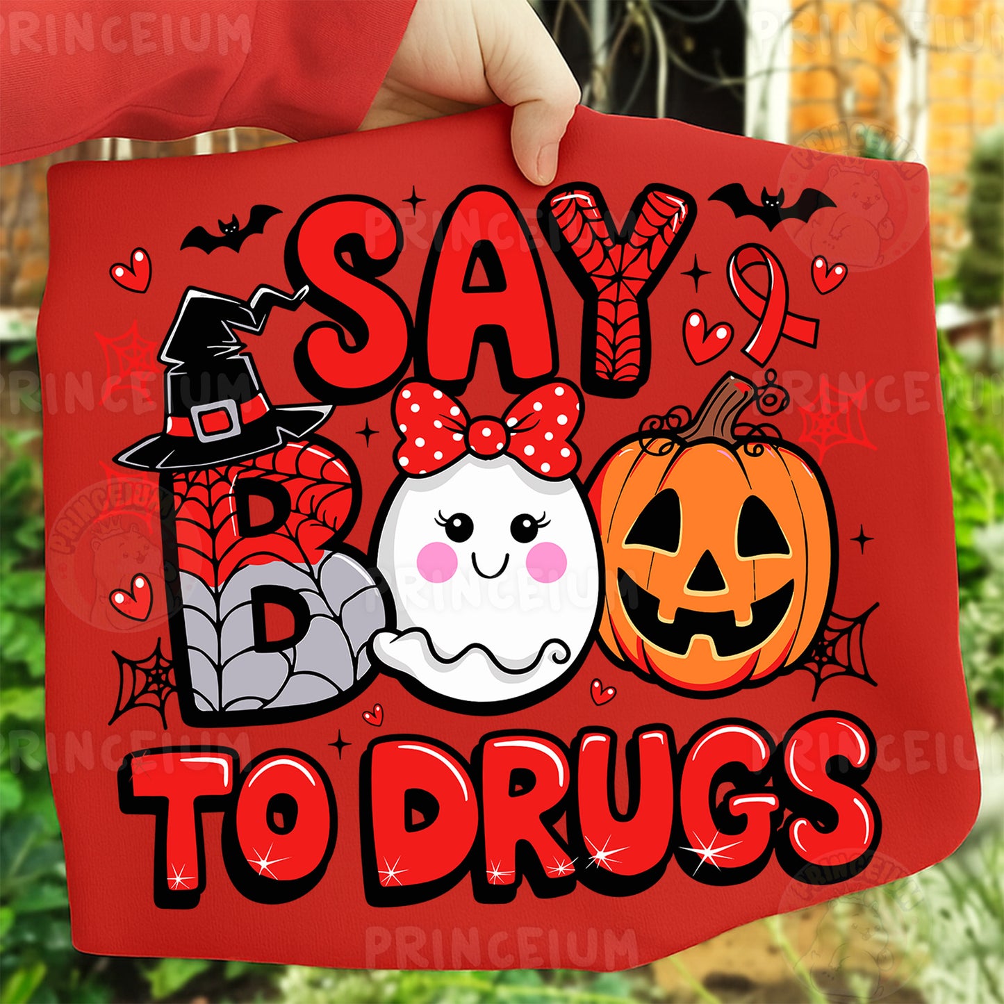 Red Ribbon Week Bundle Png, In October We Wear, Red Ribbon Week Png, Drug-Free, Anti-Drug Svg, Red ribbon Week, Sublimation Designs, Digital