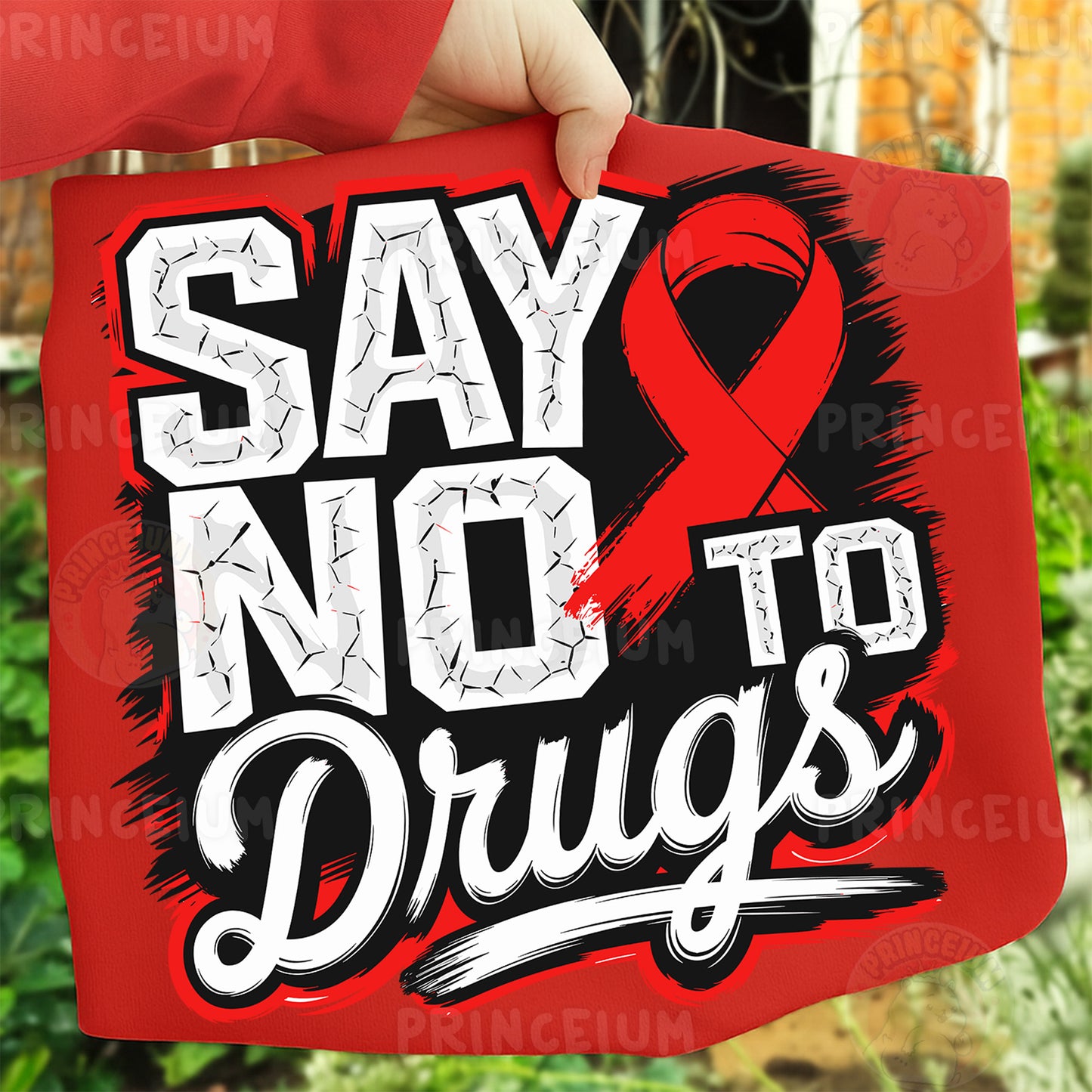 Red Ribbon Week Bundle Png, In October We Wear, Red Ribbon Week Png, Drug-Free, Anti-Drug Svg, Red ribbon Week, Sublimation Designs, Digital