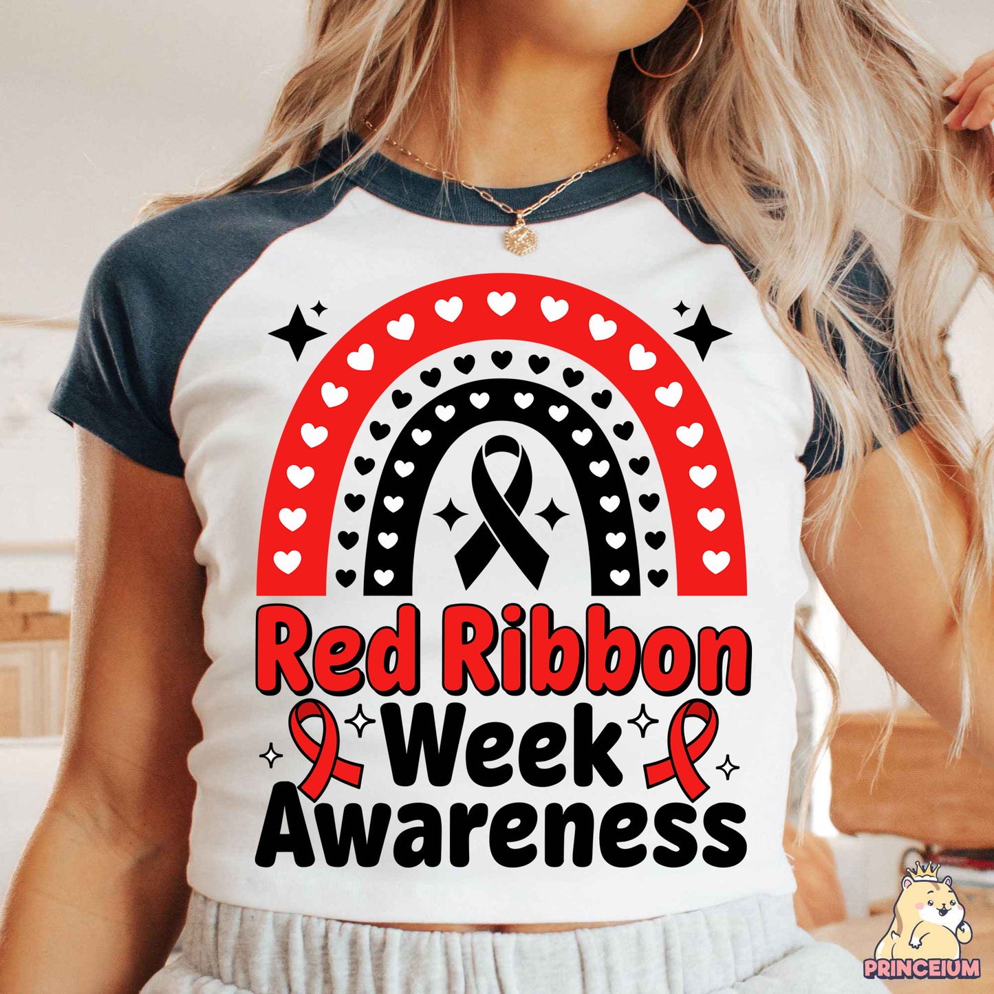 Red Ribbon Week Bundle Png, In October We Wear, Red Ribbon Week Png, Drug-Free, Anti-Drug Svg, Red ribbon Week, Sublimation Designs, Digital