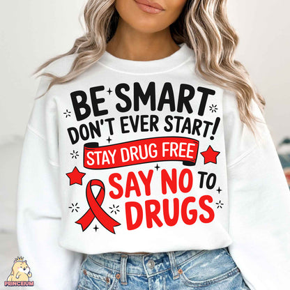 Red Ribbon Week Bundle Png, In October We Wear, Red Ribbon Week Png, Drug-Free, Anti-Drug Svg, Red ribbon Week, Sublimation Designs, Digital
