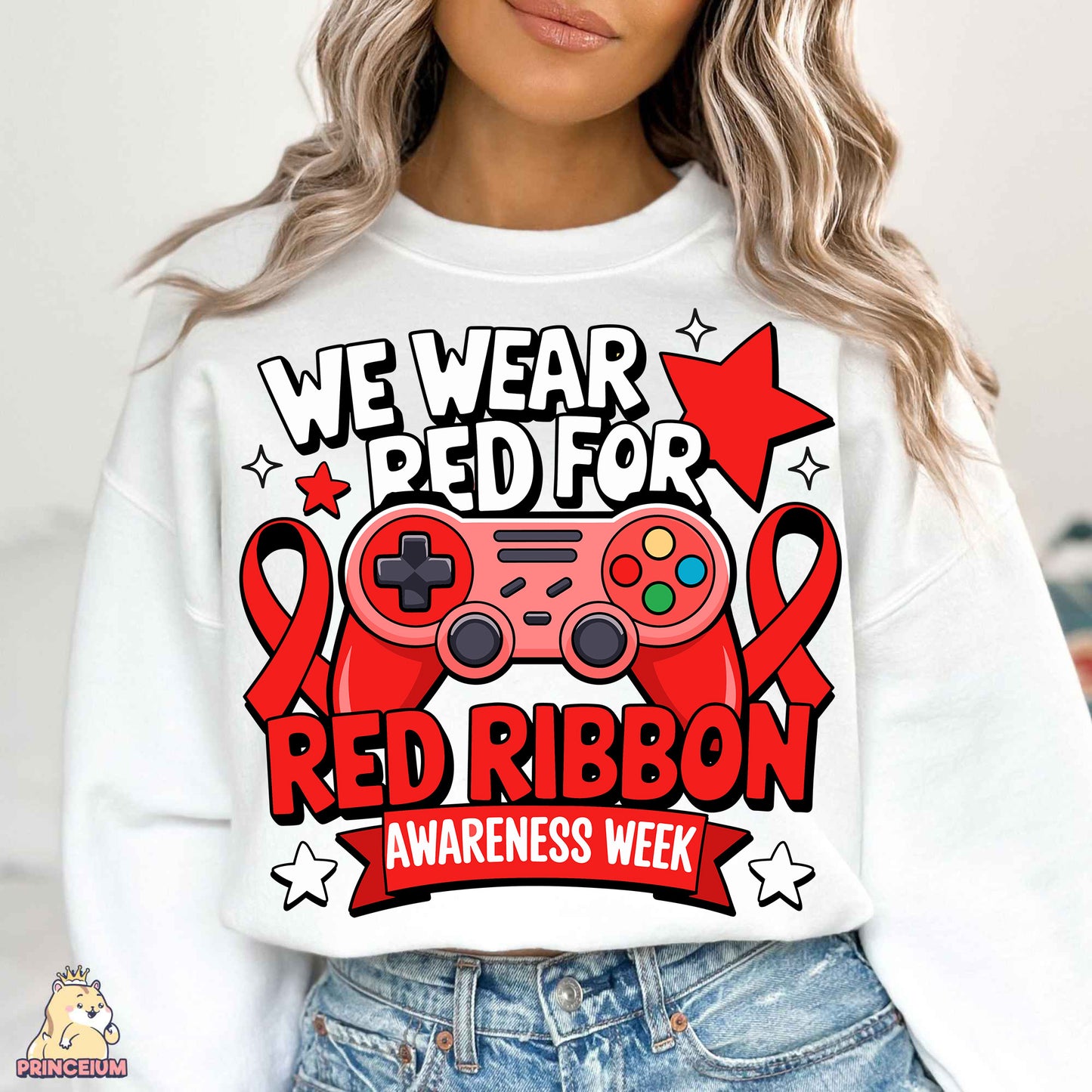 Red Ribbon Week Bundle Png, In October We Wear, Red Ribbon Week Png, Drug-Free, Anti-Drug Svg, Red ribbon Week, Sublimation Designs, Digital