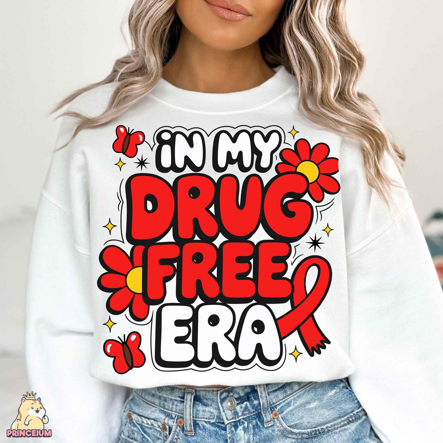 Red Ribbon Week Bundle Png, In October We Wear, Red Ribbon Week Png, Drug-Free, Anti-Drug Svg, Red ribbon Week, Sublimation Designs, Digital