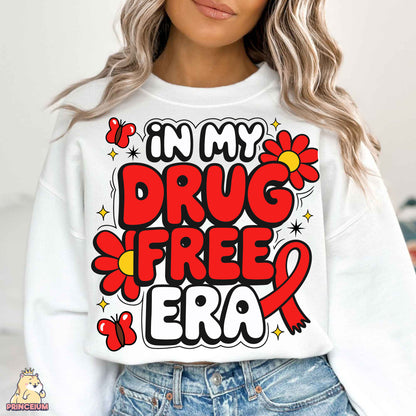 Red Ribbon Week Bundle Png, In October We Wear, Red Ribbon Week Png, Drug-Free, Anti-Drug Svg, Red ribbon Week, Sublimation Designs, Digital