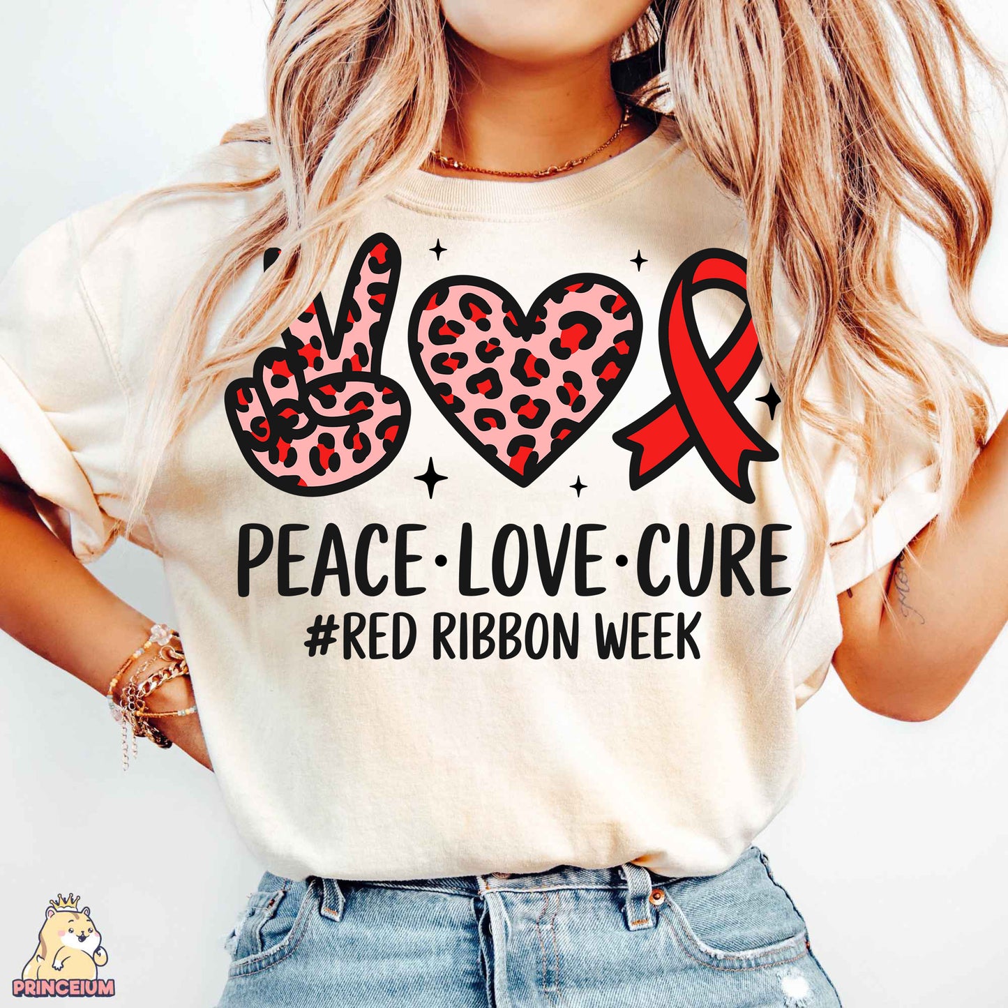 Red Ribbon Week Bundle Png, In October We Wear, Red Ribbon Week Png, Drug-Free, Anti-Drug Svg, Red ribbon Week, Sublimation Designs, Digital