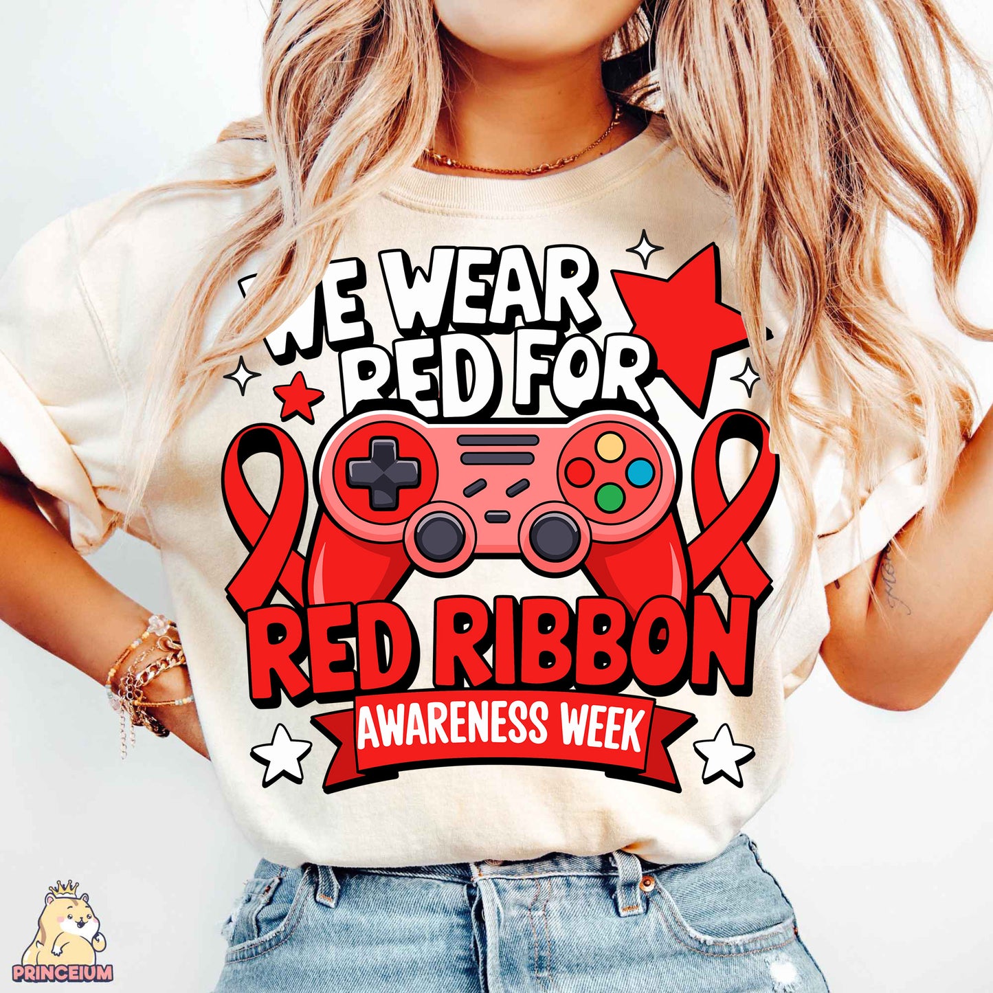 Red Ribbon Week Bundle Png, In October We Wear, Red Ribbon Week Png, Drug-Free, Anti-Drug Svg, Red ribbon Week, Sublimation Designs, Digital