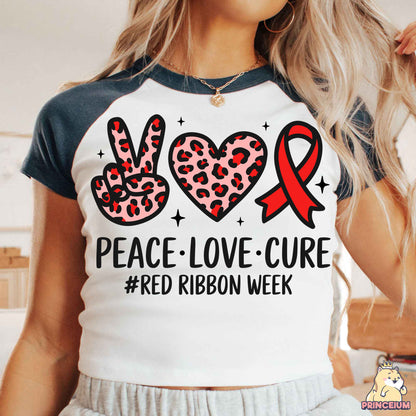 Red Ribbon Week Bundle Png, In October We Wear, Red Ribbon Week Png, Drug-Free, Anti-Drug Svg, Red ribbon Week, Sublimation Designs, Digital