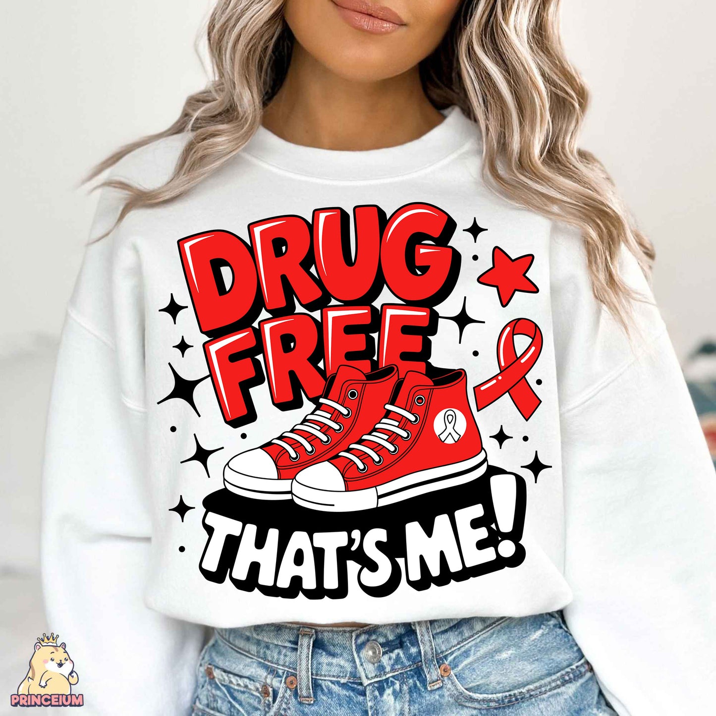 Red Ribbon Week Bundle Png, In October We Wear, Red Ribbon Week Png, Drug-Free, Anti-Drug Svg, Red ribbon Week, Sublimation Designs, Digital