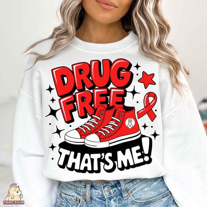 Red Ribbon Week Bundle Png, In October We Wear, Red Ribbon Week Png, Drug-Free, Anti-Drug Svg, Red ribbon Week, Sublimation Designs, Digital