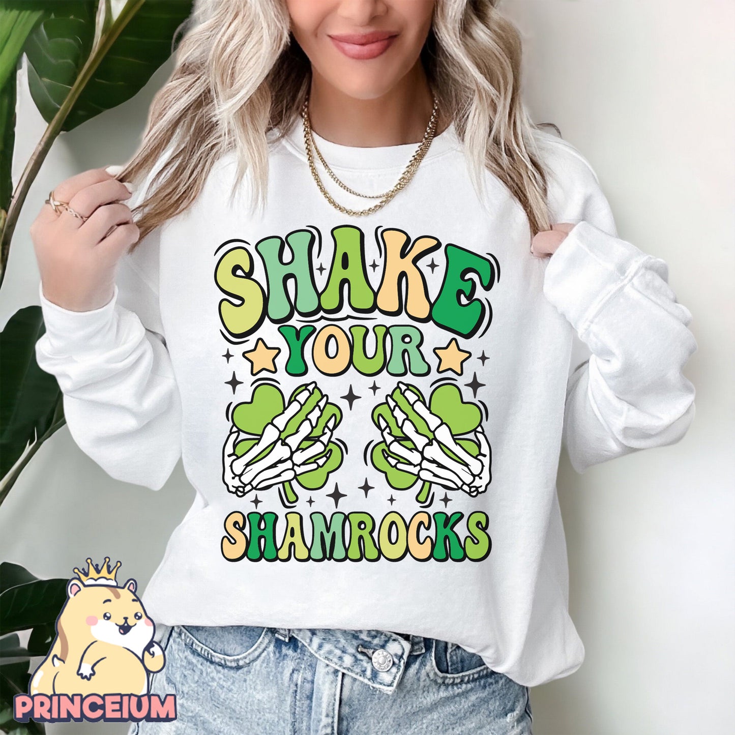 Shake Your Shamrocks Png, St Patrick Day Png, Irish Day Png, Skeleton Hands, Shamrock Png, Irish Day, Digital Download Files