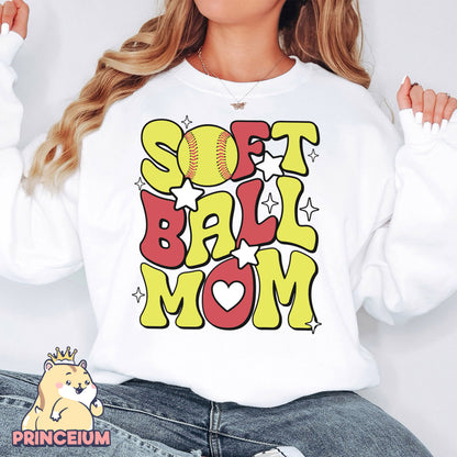 Softball Mom Png, Softball Mom Sublimation Design, Mother Day Gift Download Files