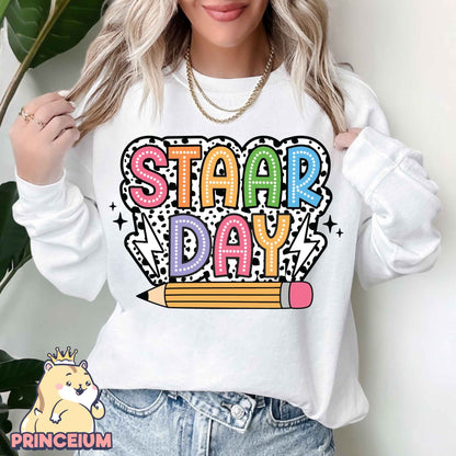 Staar Day, Test Day Kindergarten Teacher, Rock The Test Png, Teacher Quotes, Groovy Test Day