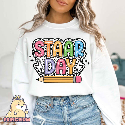 Staar Day, Test Day Kindergarten Teacher, Rock The Test Png, Teacher Quotes, Groovy Test Day