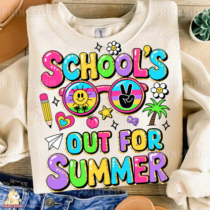 a t - shirt that says school's out for summer