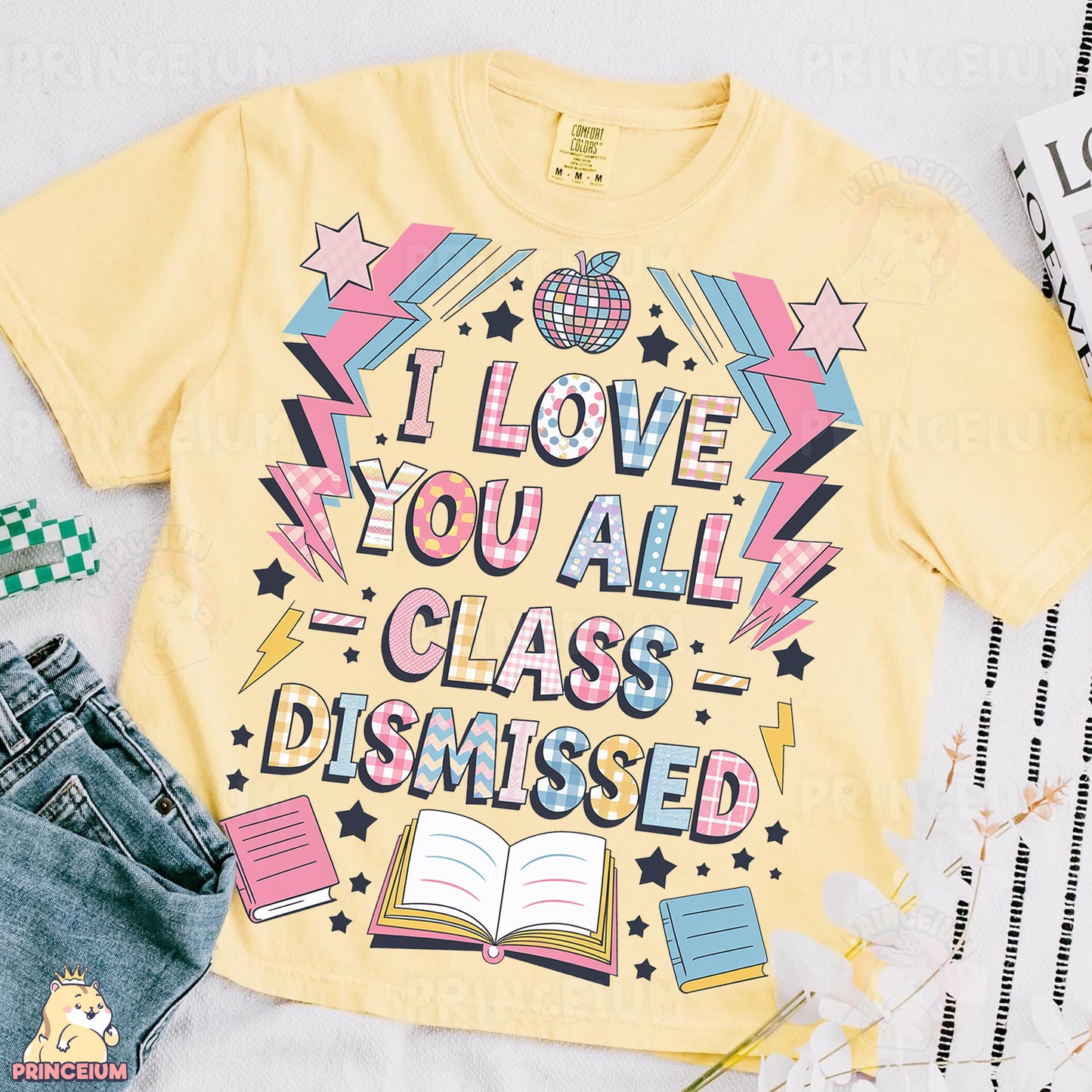 a t - shirt that says i love you all class dismposed