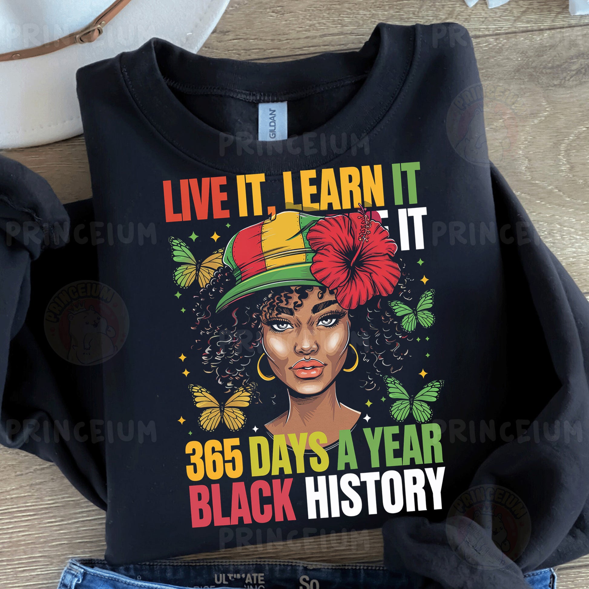 a t - shirt with a black woman's face on it
