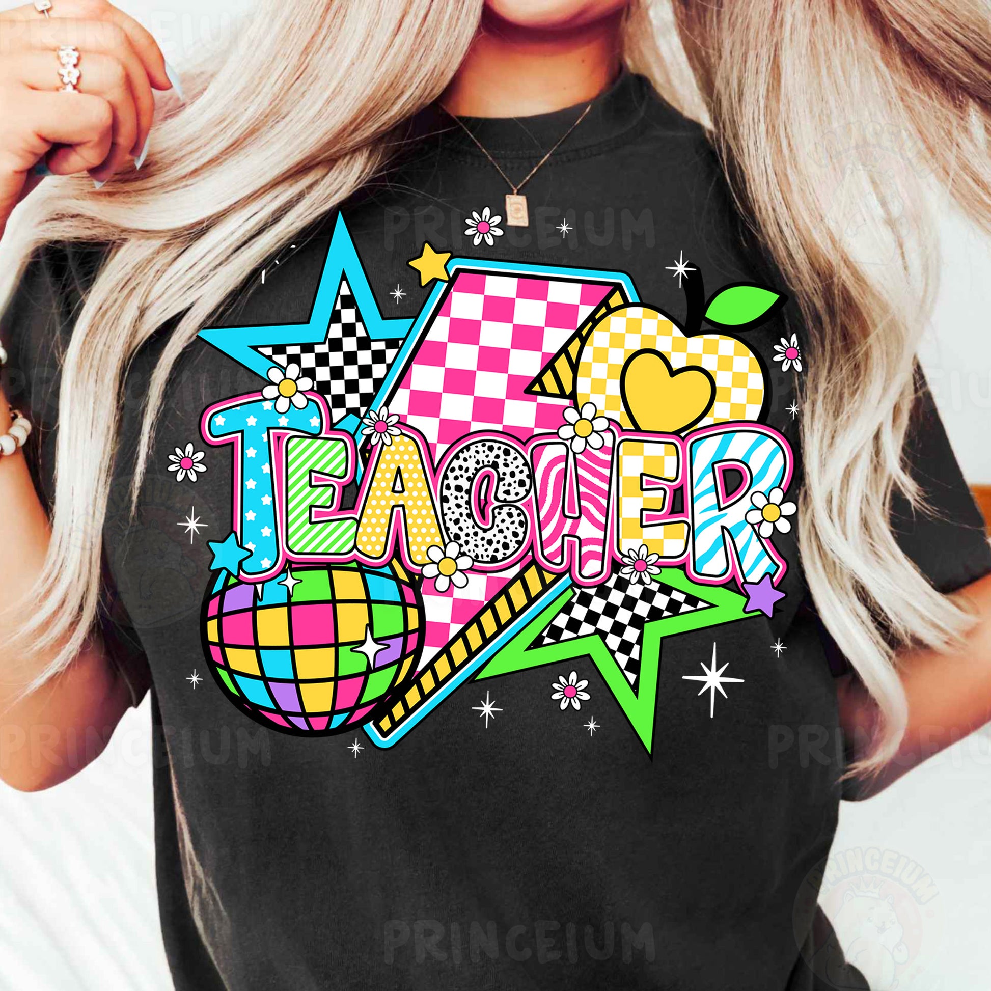 a woman wearing a black tshirt that says tamer