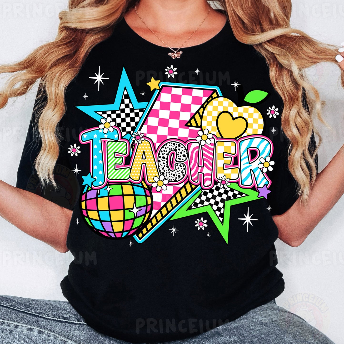 a woman wearing a black tshirt with the word tamer on it